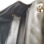 Chanel Classic Jumbo Single Flap Bag Black Grained Calfskin with Gold Hardware #RSLT-1 - Image 27