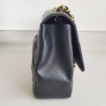 Chanel Classic Jumbo Single Flap Bag Black Grained Calfskin with Gold Hardware #RSLT-1 - Image 7