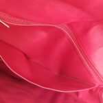 Chanel Classic Maxi Jumbo Single Flap Bag Rose Pink Lambskin with Silver Hardware #RKUC-3 - Image 25