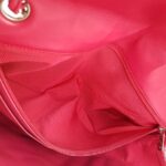 Chanel Classic Maxi Jumbo Single Flap Bag Rose Pink Lambskin with Silver Hardware #RKUC-3 - Image 24