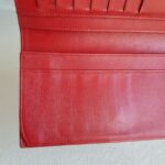 Chanel Flap Wallet Red Grained Calfskin with Silver Hardware #ROOY-1 - Image 17