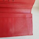 Chanel Flap Wallet Red Grained Calfskin with Silver Hardware #ROOY-1 - Image 18
