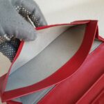 Chanel Flap Wallet Red Grained Calfskin with Silver Hardware #ROOY-1 - Image 22