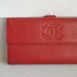 Chanel Flap Wallet Red Grained Calfskin with Silver Hardware #ROOY-1 - Image 3