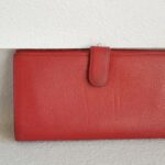 Chanel Flap Wallet Red Grained Calfskin with Silver Hardware #ROOY-1 - Image 5