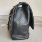 Chanel Jumbo Single Flap Black Lambskin with Gold Hardware #ROTY-3 - Image 8