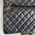 Chanel Jumbo Single Flap Black Lambskin with Gold Hardware #ROTY-3 - Image 3
