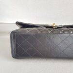 Chanel Maxi Jumbo Black Lambskin with Gold Hardware #ROYC-1 - Image 13