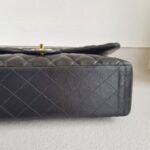 Chanel Maxi Jumbo Black Lambskin with Gold Hardware #ROYC-1 - Image 14