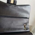 Chanel Maxi Jumbo Black Lambskin with Gold Hardware #ROYC-1 - Image 24