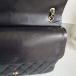 Chanel Maxi Jumbo Black Lambskin with Gold Hardware #ROYC-1 - Image 26