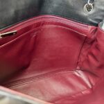 Chanel Maxi Jumbo Black Lambskin with Silver Hardware #ROOT-1 - Image 31