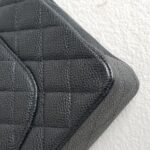 Chanel Medium /Classic 11.12 Black Grained Calfskin with Silver Hardware #ROOC-1 - Image 16