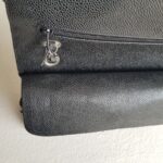 Chanel Medium /Classic 11.12 Black Grained Calfskin with Silver Hardware #ROOC-1 - Image 24