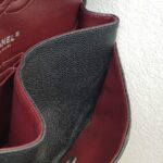 Chanel Medium /Classic 11.12 Black Grained Calfskin with Silver Hardware #ROOC-1 - Image 32