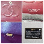 Chanel Medium /Classic 11.12 Black Grained Calfskin with Silver Hardware #ROOC-1 - Image 20