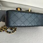 Chanel Medium /Classic 11.12 Black Lambskin with Gold Hardware #ROOT-2 - Image 10