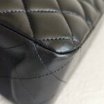 Chanel Medium /Classic 11.12 Black Lambskin with Gold Hardware #ROOT-2 - Image 15