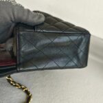 Chanel Medium /Classic 11.12 Black Lambskin with Gold Hardware #ROOT-2 - Image 8
