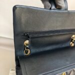 Chanel Medium /Classic 11.12 Black Lambskin with Gold Hardware #ROOT-2 - Image 16