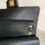 Chanel Medium /Classic 11.12 Black Lambskin with Gold Hardware #ROOT-2 - Image 17