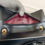 Chanel Medium /Classic 11.12 Black Lambskin with Gold Hardware #ROOT-2 - Image 18