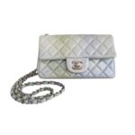 Chanel Mini Flap Gradient Color Goatskin with Silver Hardware #ROST-1