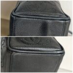Chanel Vintage Shoulder Bag Black Grained Calfskin with Gold Hardware #ROSC-1 - Image 17