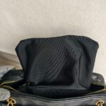 Chanel Vintage Shoulder Bag Black Grained Calfskin with Gold Hardware #ROSC-1 - Image 26