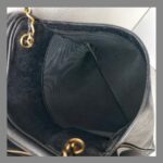 Chanel Vintage Shoulder Bag Black Grained Calfskin with Gold Hardware #ROSC-1 - Image 34