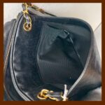 Chanel Vintage Shoulder Bag Black Grained Calfskin with Gold Hardware #ROSC-1 - Image 36