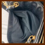 Chanel Vintage Shoulder Bag Black Grained Calfskin with Gold Hardware #ROSC-1 - Image 37