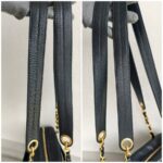 Chanel Vintage Shoulder Bag Black Grained Calfskin with Gold Hardware #ROSC-1 - Image 19
