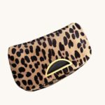 Dior Vintage Malice Bag Leopard Print Pony Hair with Gold Hardware #GULLY-1
