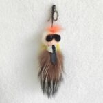 Fendi Mini Karlito Bag Charm and Silver Hardware #ROTR-2