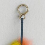 Fendi Mini Karlito Bag Charm and Silver Hardware #ROTR-2 - Image 5