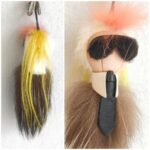 Fendi Mini Karlito Bag Charm and Silver Hardware #ROTR-2 - Image 3