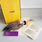 Fendi Mini Karlito Bag Charm and Silver Hardware #ROTR-2 - Image 2