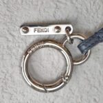 Fendi Mini Karlito Bag Charm and Silver Hardware #ROTR-2 - Image 8
