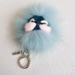 Fendi Monster Bag Charm and Silver Hardware #ROTR-3 - Image 3
