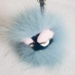Fendi Monster Bag Charm and Silver Hardware #ROTR-3 - Image 4