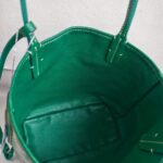Goyard Anjou Mini Green Goyardine Canvas/Calfskin with Silver Hardware #ROLE-1 - Image 24