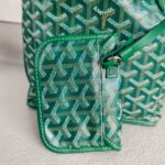 Goyard Anjou Mini Green Goyardine Canvas/Calfskin with Silver Hardware #ROLE-1 - Image 29