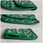 Goyard Anjou Mini Green Goyardine Canvas/Calfskin with Silver Hardware #ROLE-1 - Image 31