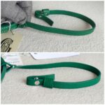 Goyard Anjou Mini Green Goyardine Canvas/Calfskin with Silver Hardware #ROLE-1 - Image 13