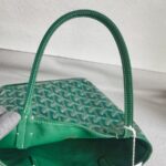 Goyard Anjou Mini Green Goyardine Canvas/Calfskin with Silver Hardware #ROLE-1 - Image 17