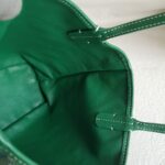 Goyard Anjou Mini Green Goyardine Canvas/Calfskin with Silver Hardware #ROLE-1 - Image 13