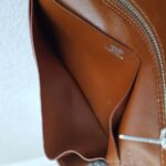 Hermes Bearn Long Wallet Brown Calfskin with Palladium Plated Hardware Bag #ROTO-39 - Image 20