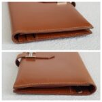 Hermes Bearn Long Wallet Brown Calfskin with Palladium Plated Hardware Bag #ROTO-39 - Image 7
