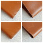 Hermes Bearn Long Wallet Brown Calfskin with Palladium Plated Hardware Bag #ROTO-39 - Image 10